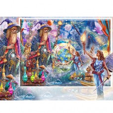 STEVE SUNDRAM MAXI GREETING CARD Wizards Magic